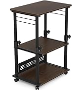 Amazon.co.jp: パソコンワゴン pcワゴン キャスター付き デスク 3段